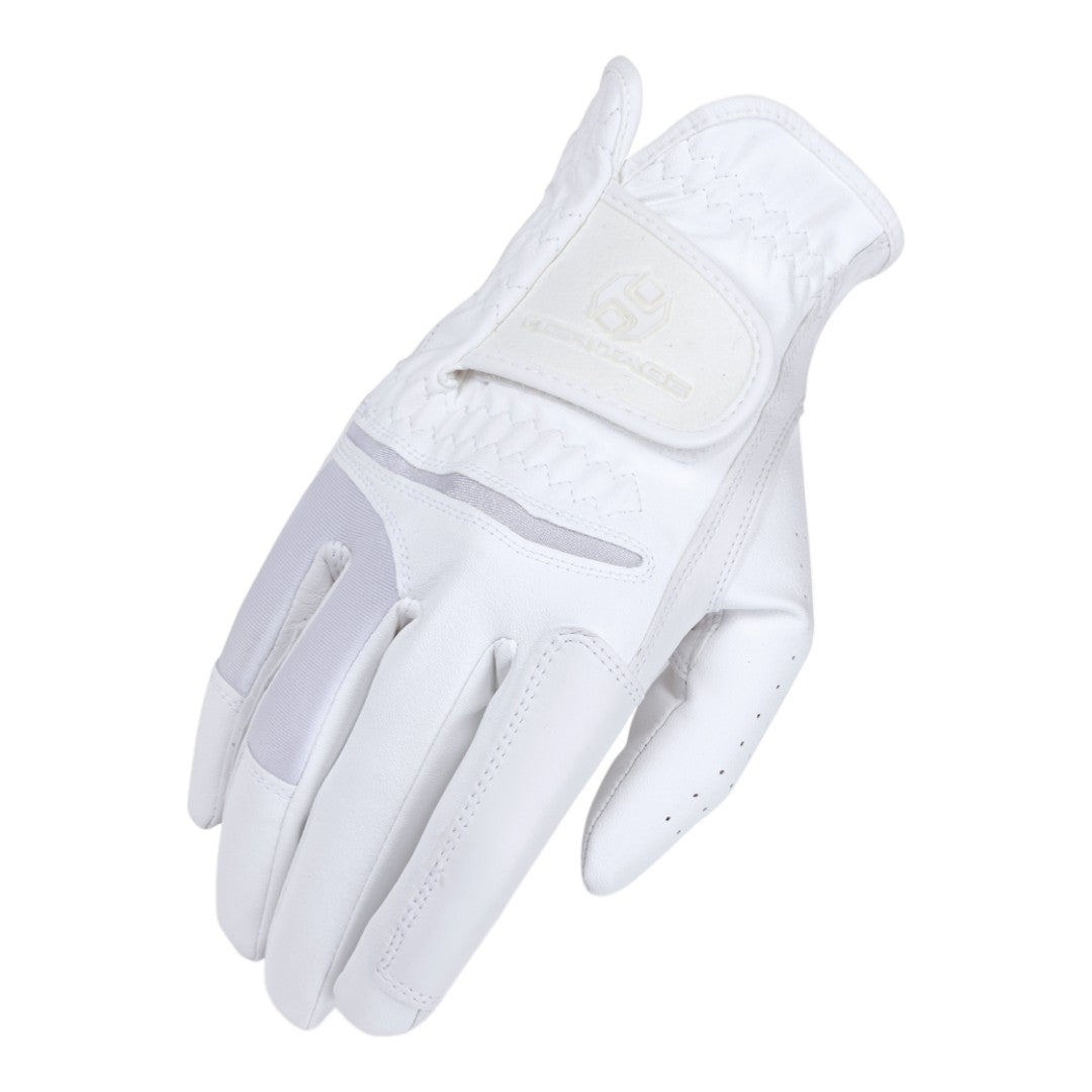 white riding glove