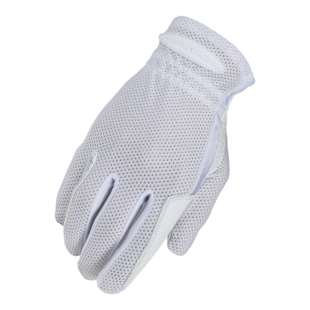 white riding glove