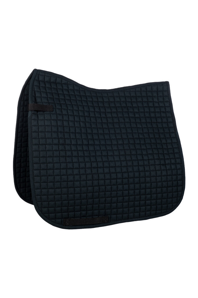 black quilted saddle pad