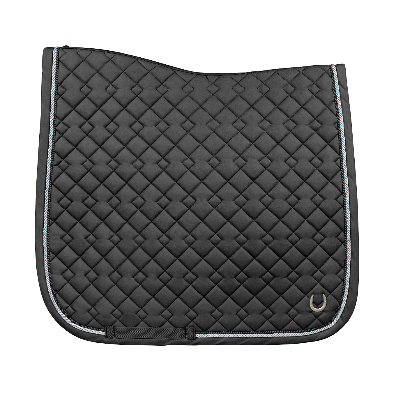 Color Collection by Ovation® Lucky Qik-Dry Dressage Saddle Pad - Black