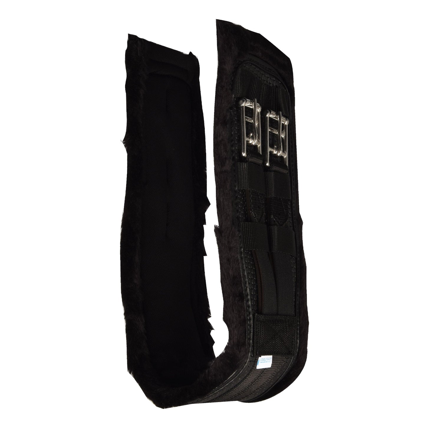 Black equestrian girth