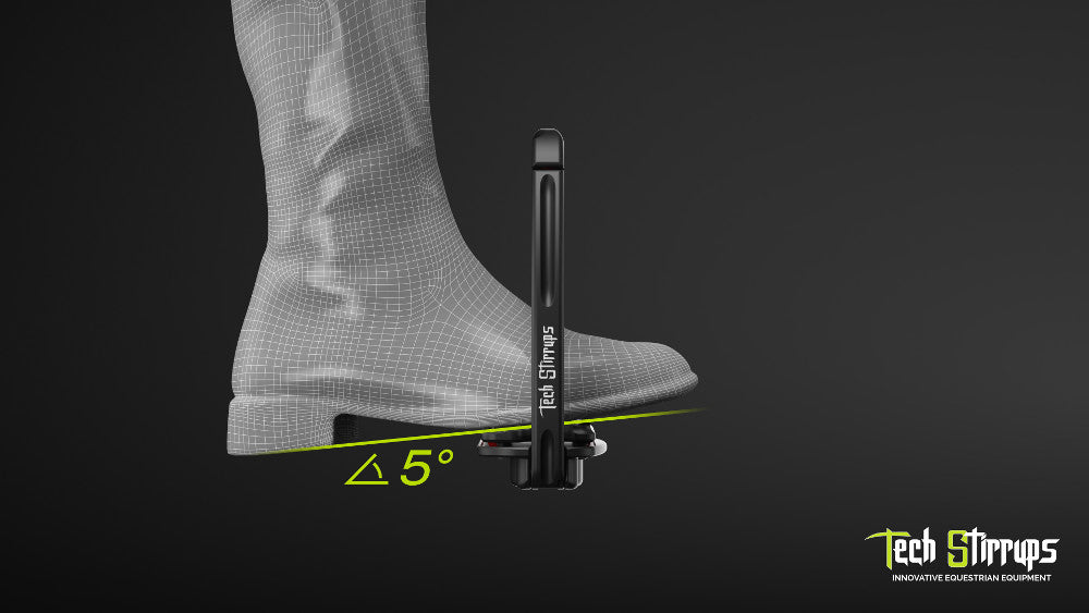 Breeches.com Tech Stirrups Venice Plus EVO Black