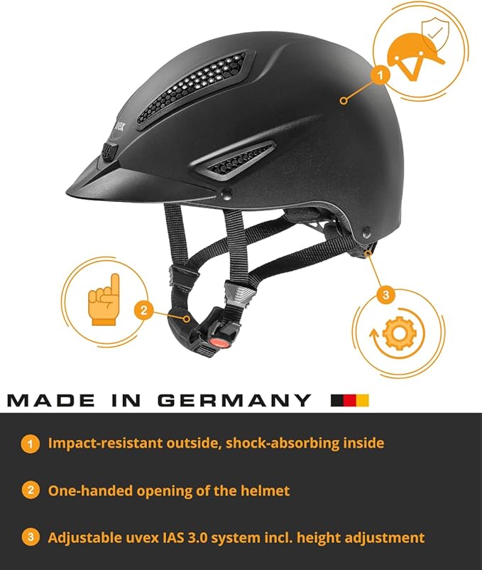 uvex perfexxion II Riding Helmet