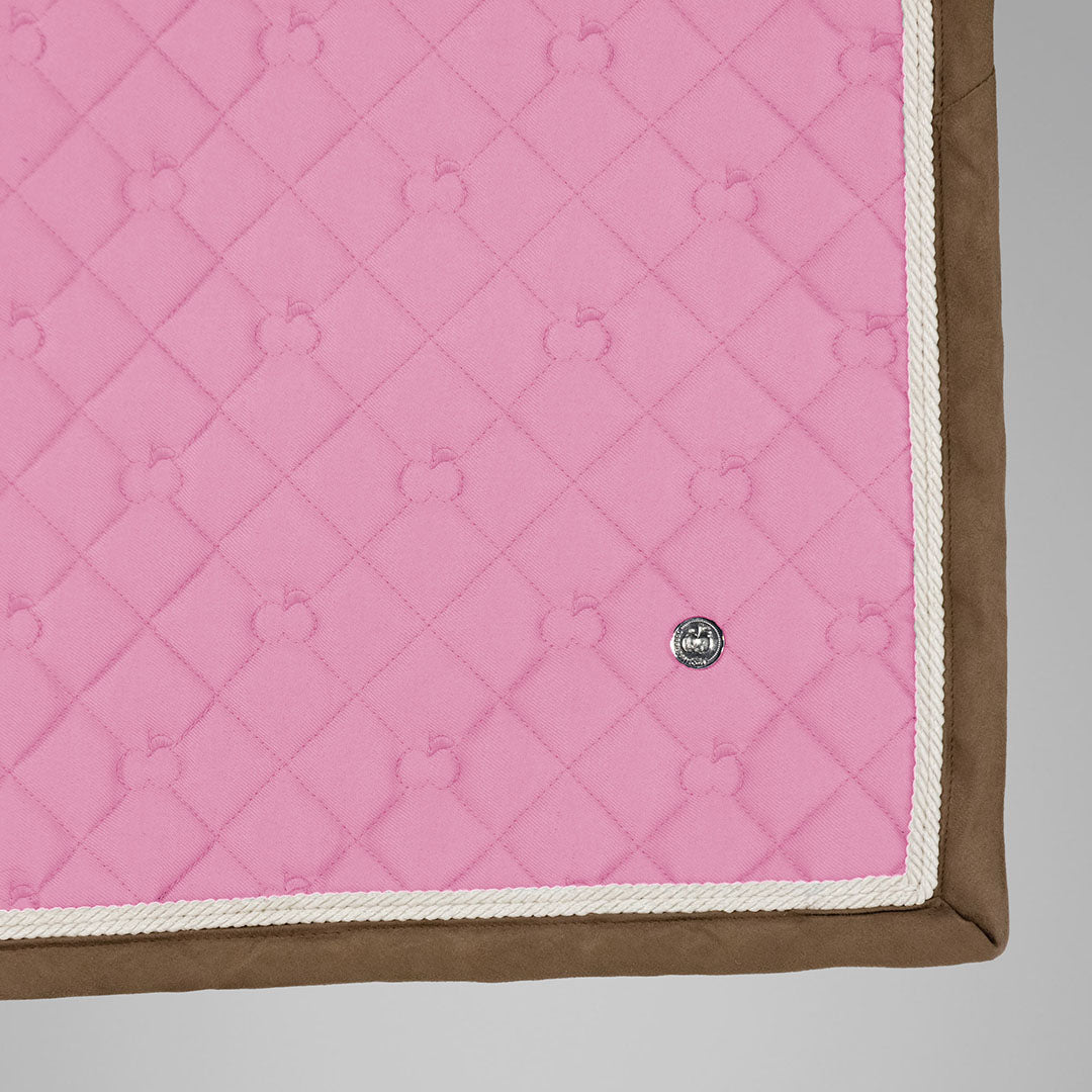 pink saddle pad