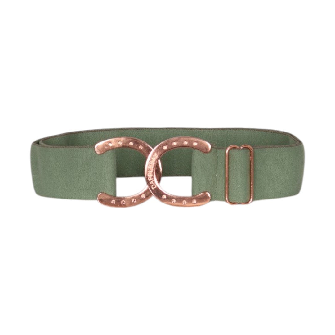 green belt with horseshoe accent