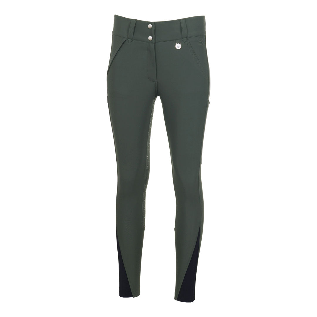green riding breeches