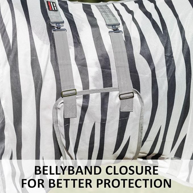Schneiders Soft Interlock Mesh II Zebra Fly Sheet
