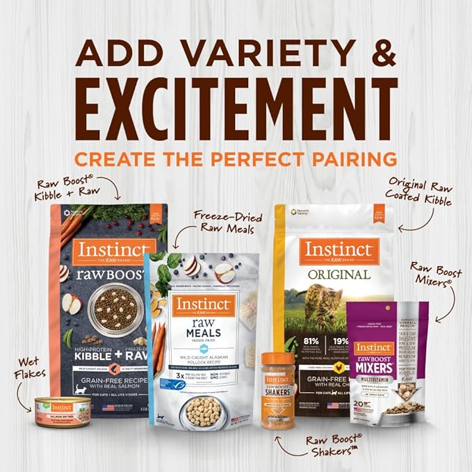 Instinct Original Grain Free Recipe Variety Pack Natural Wet Canned Cat Food by Nature's Variety, 3 Ounce (Pack of 12)