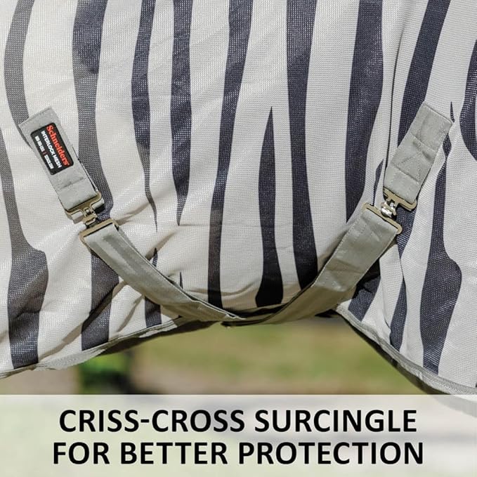 Schneiders Soft Interlock Mesh II Zebra Fly Sheet