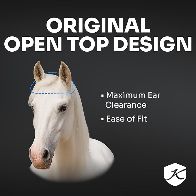 Kensington Signature Fly Mask with Removable Nose
