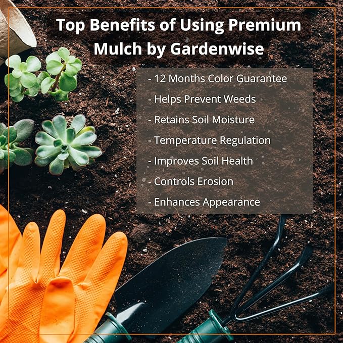 Premium Pine Bark Nuggets – Pine Bark Mulch for Gardens, Landscaping, Potted Plants, and Wood Chips for Garden Beds (1 CF - 28 L - 30 QTS)