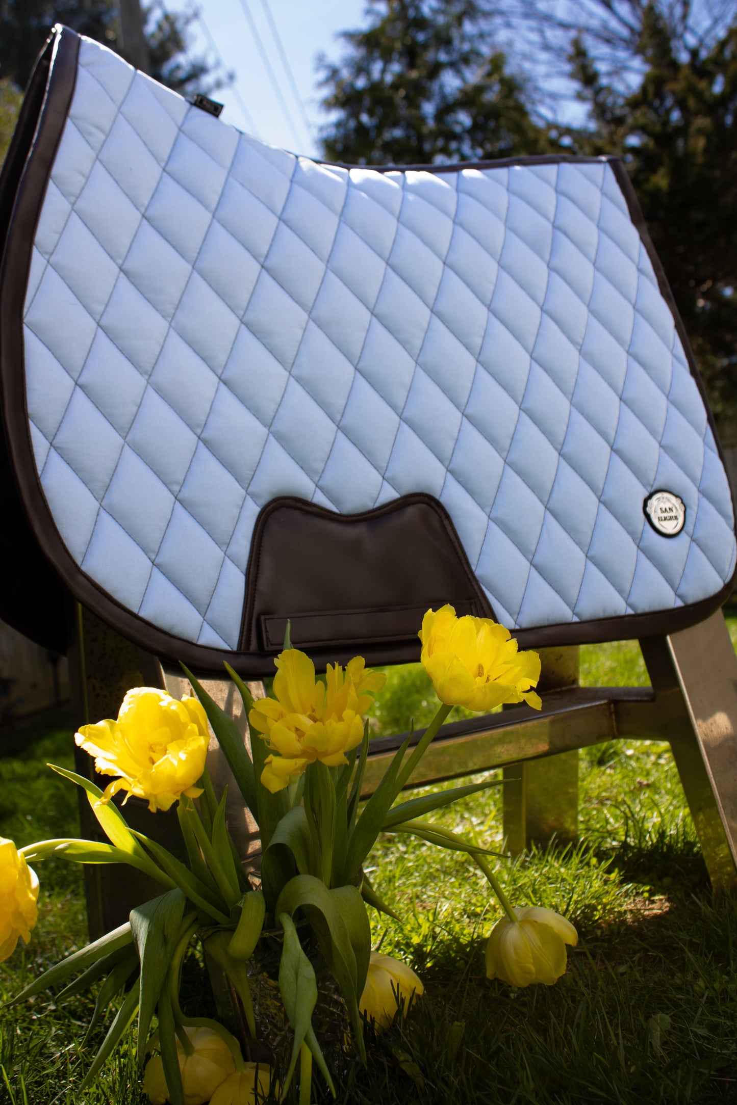 Jump Saddle Pad | Light Blue