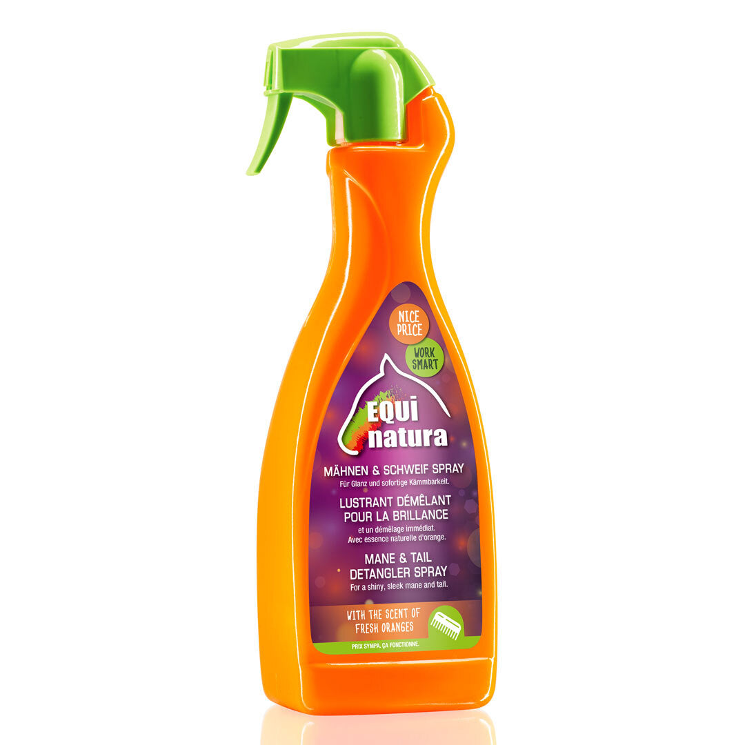 Equinature detangling spray for mane and tail