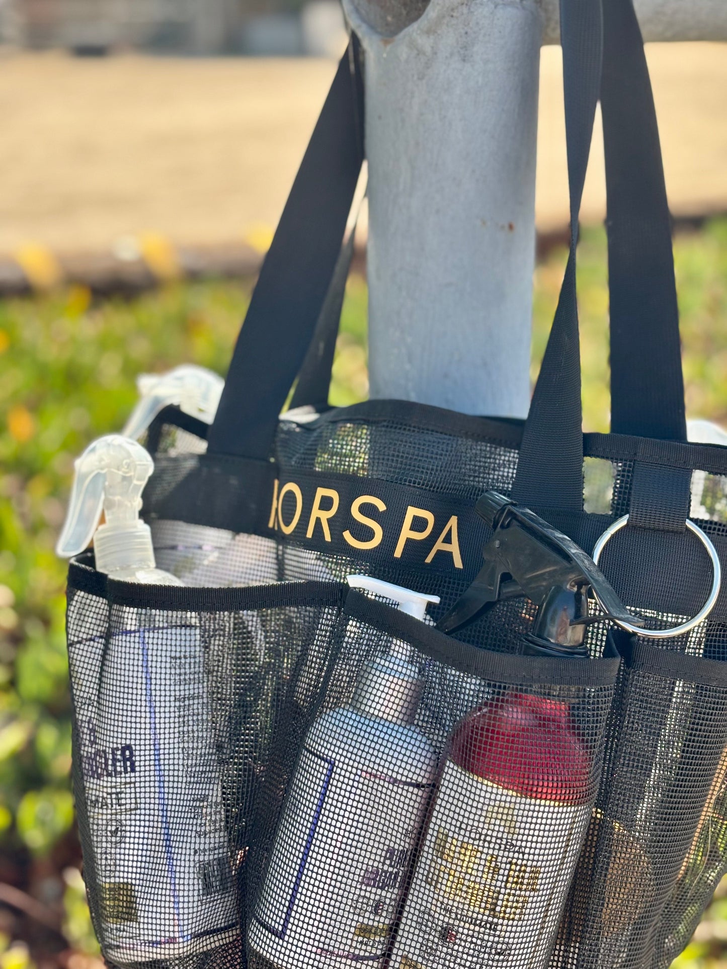 black wash bag