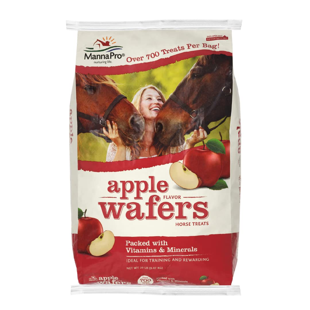 Manna Pro Apple Flavor Wafers horse treats