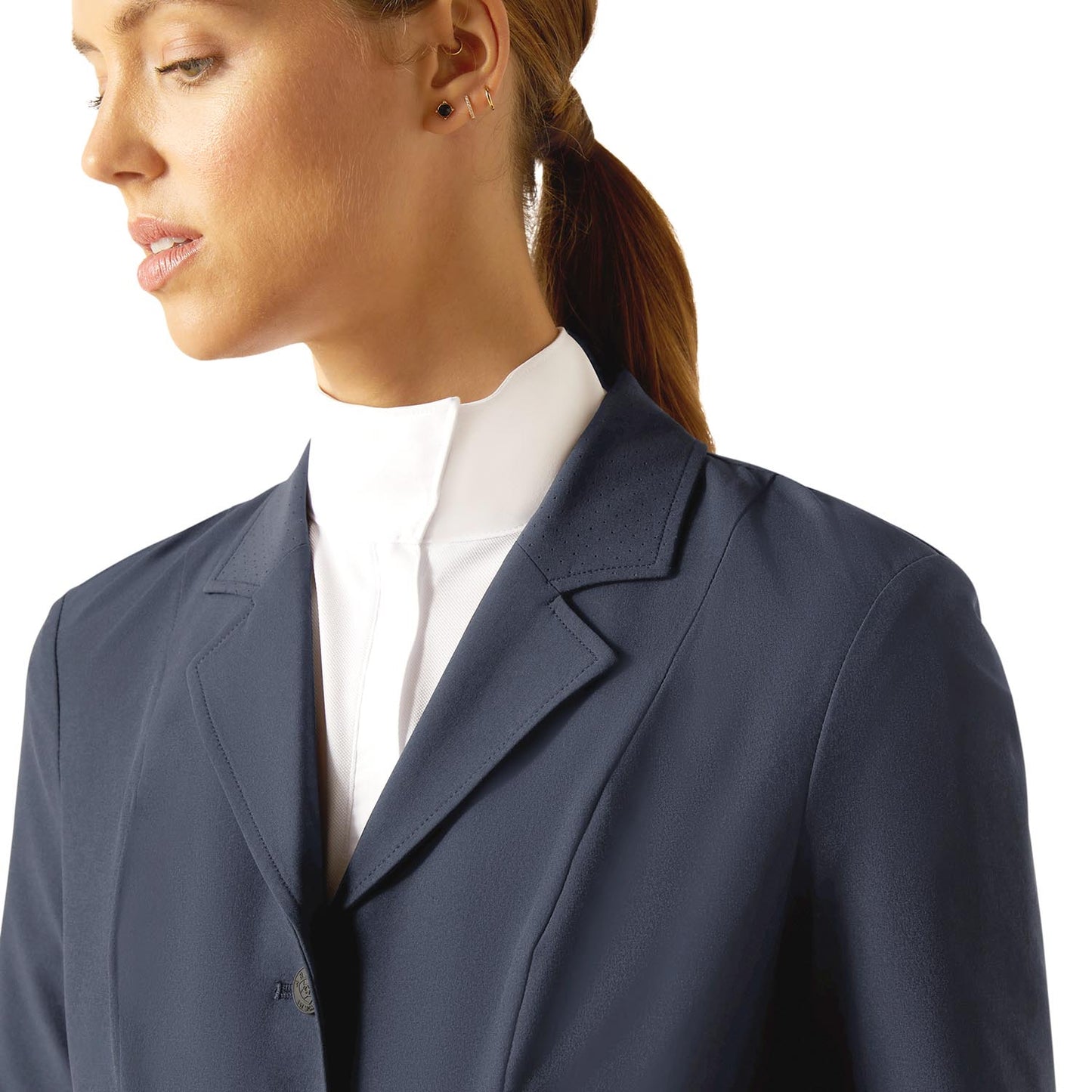 navy show coat