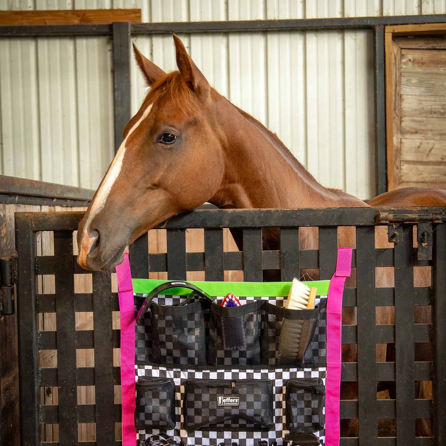 Grooming organizer with multiple pockets