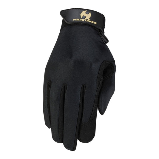 black riding glove