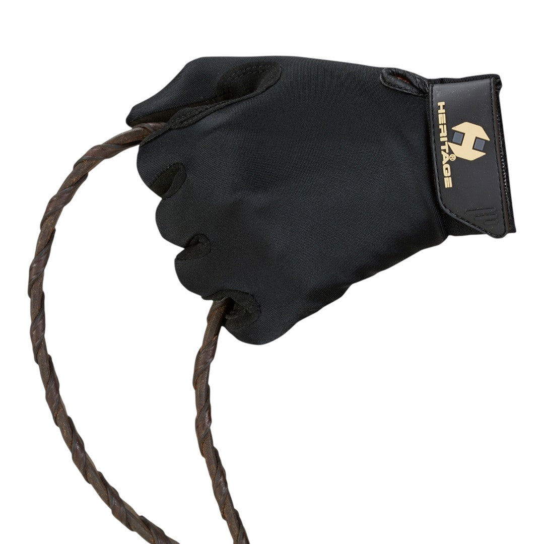 black riding glove