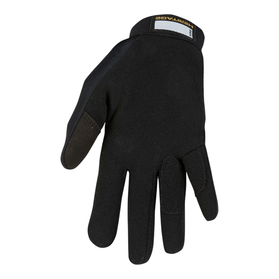 black riding glove