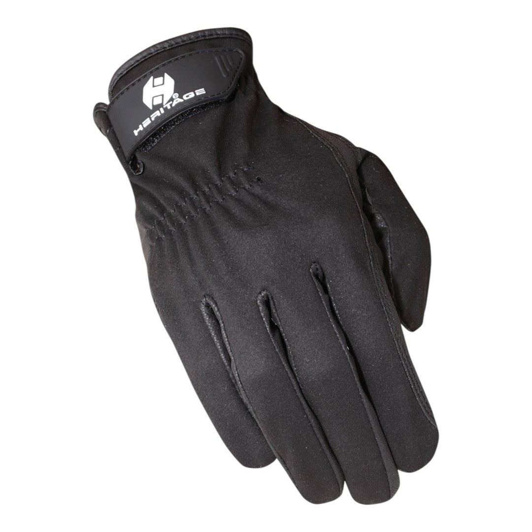 black riding glove