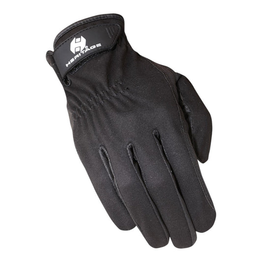 black riding glove