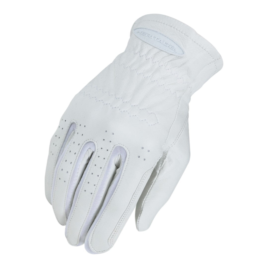 white riding glove