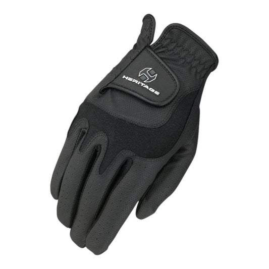 black riding glove