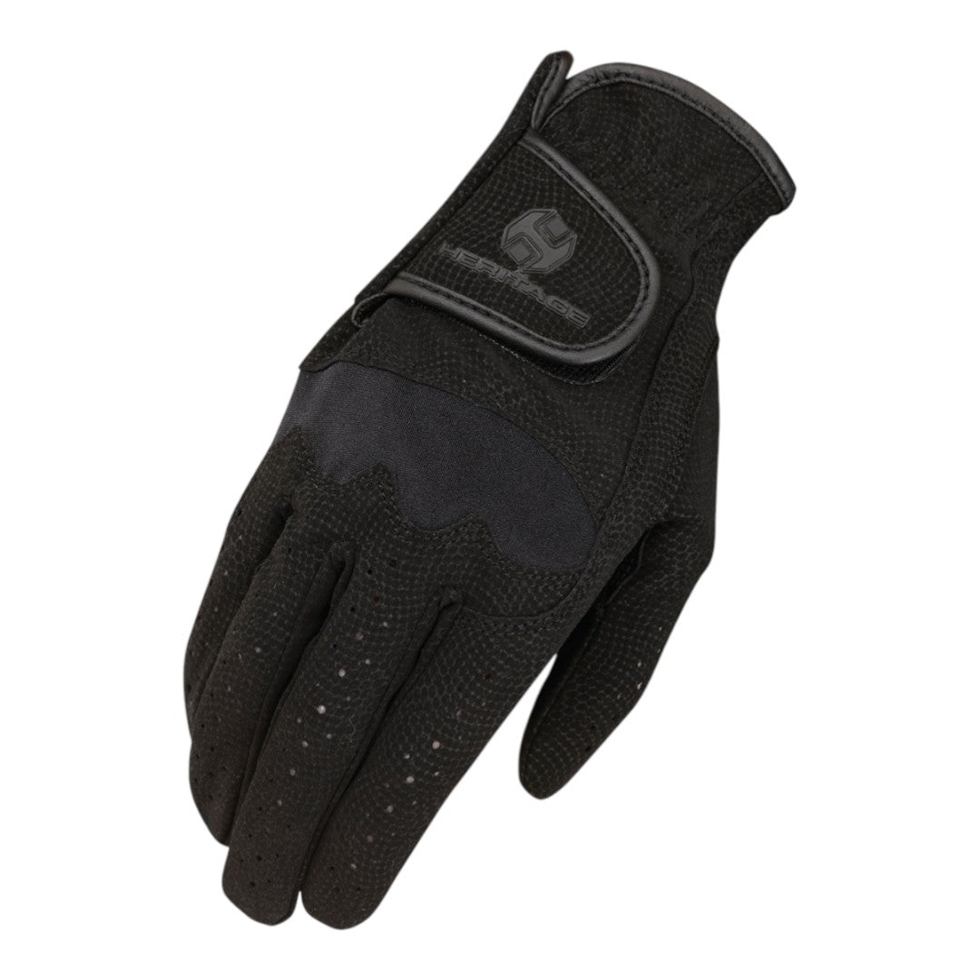 black riding glove