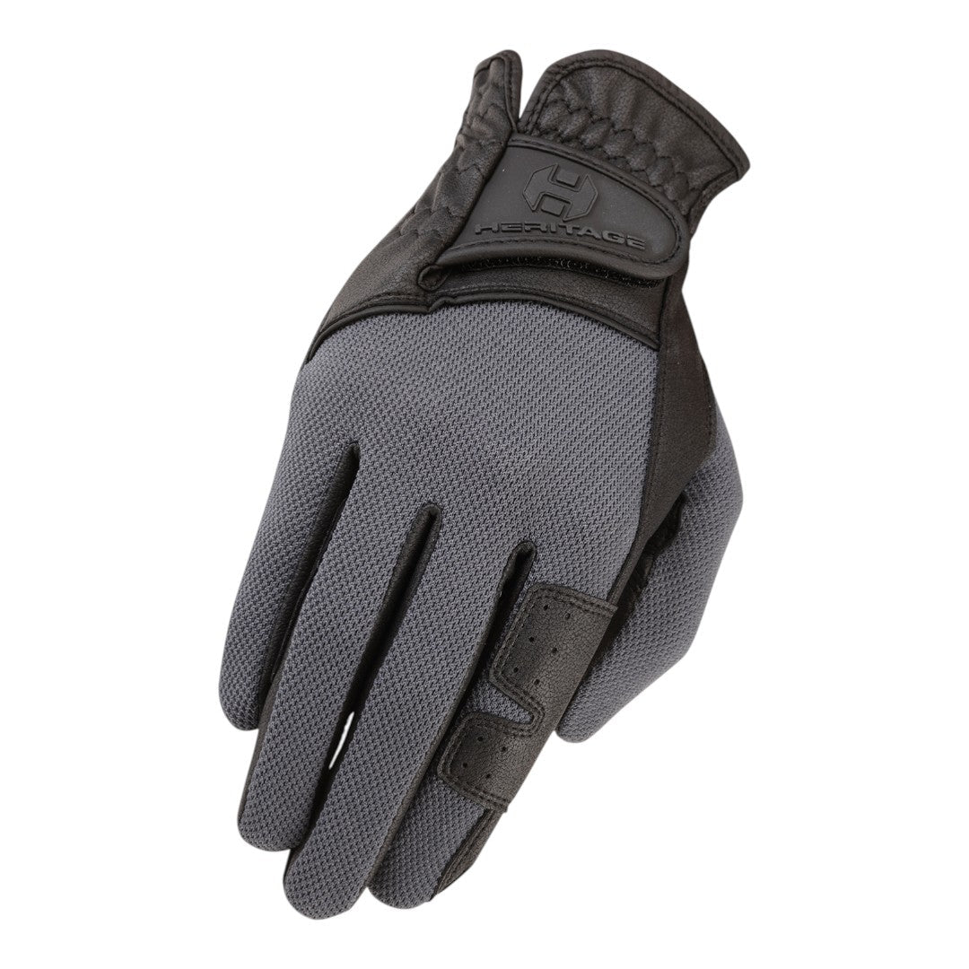 grey riding glove