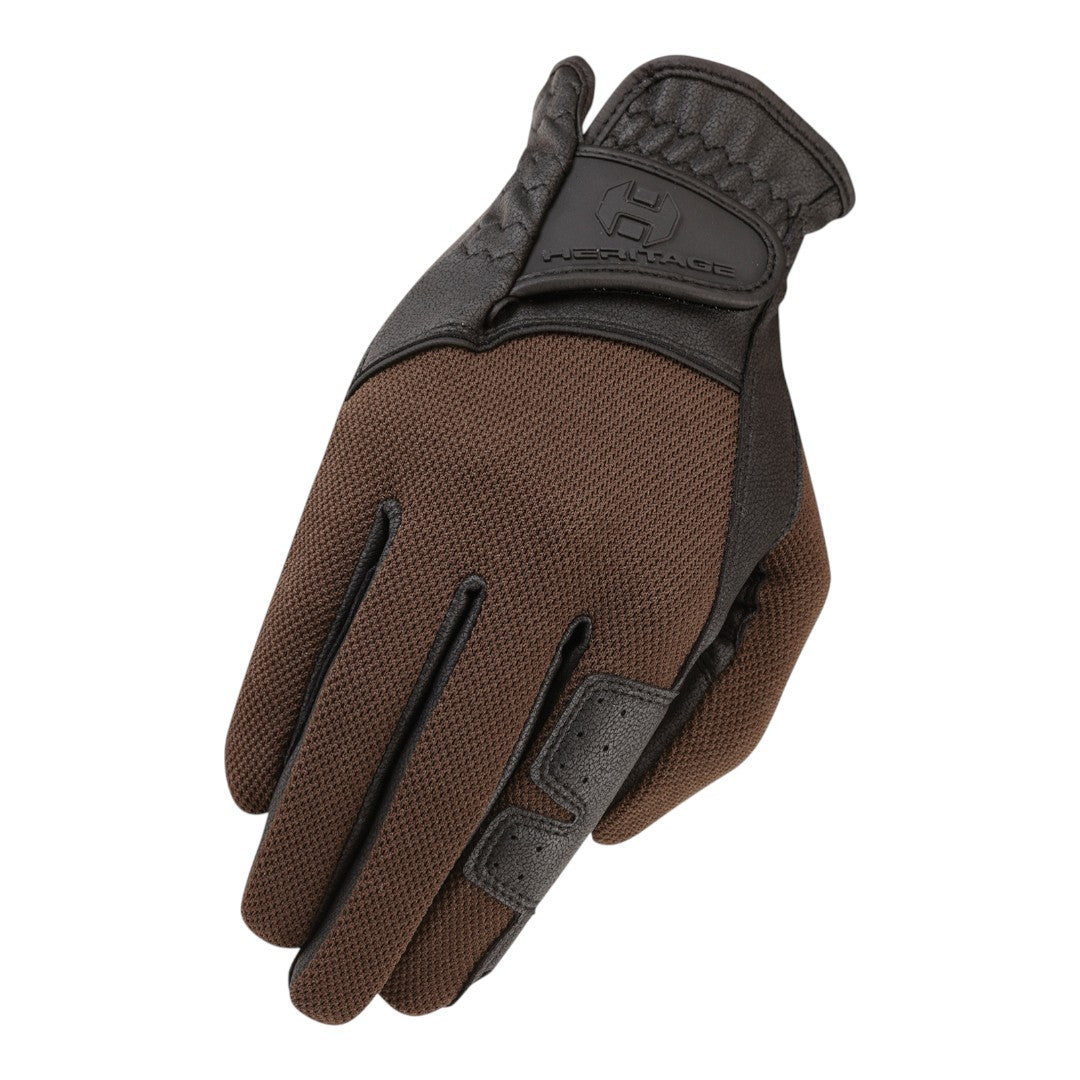 brown riding glove