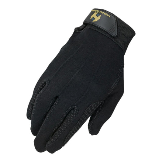 black riding glove