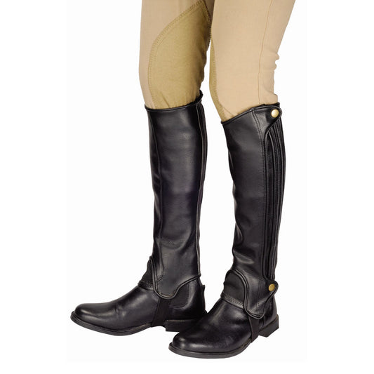 black half chaps