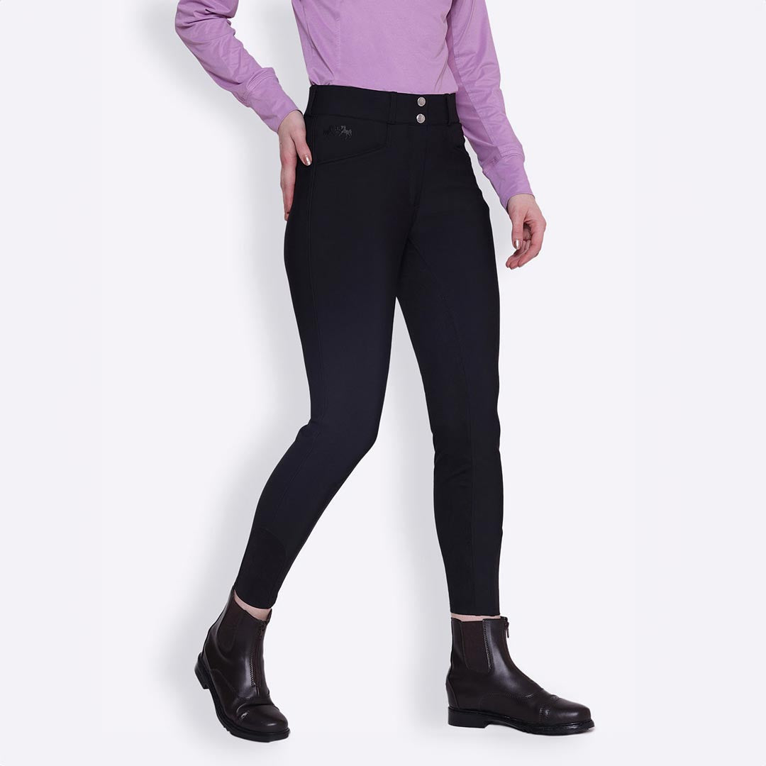 black riding breeches