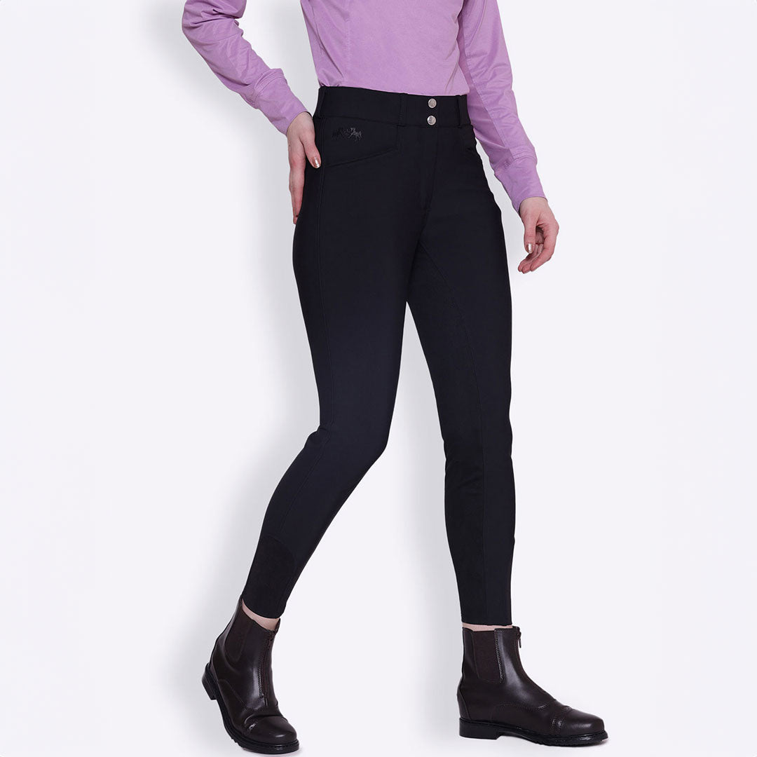 black riding breeches