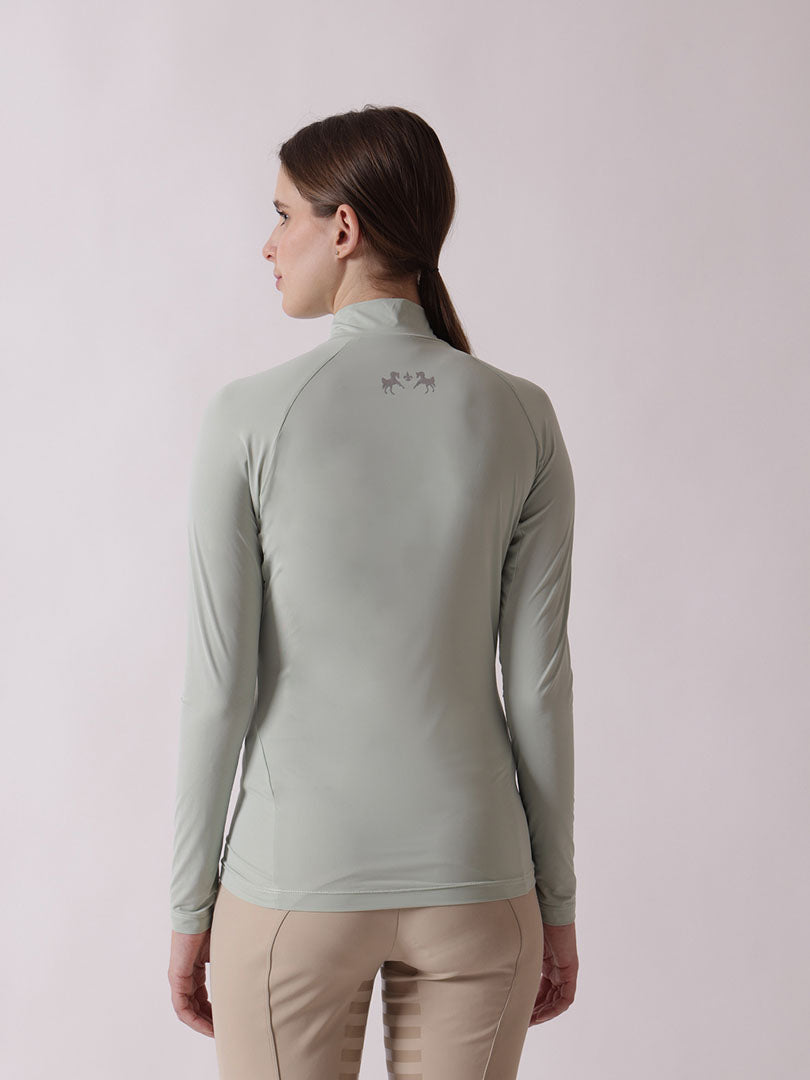 green long sleeve sun shirt
