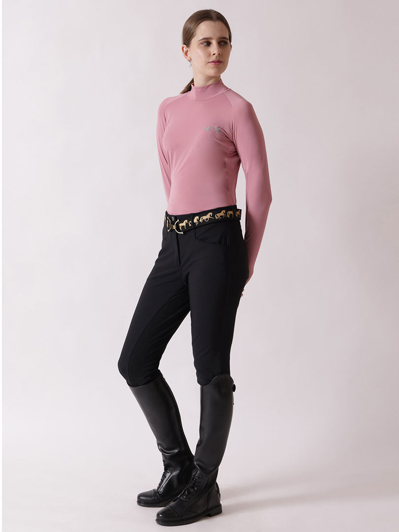 dark pink long sleeve sunshirt