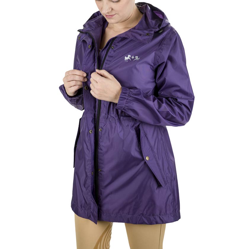 purple rain jacket