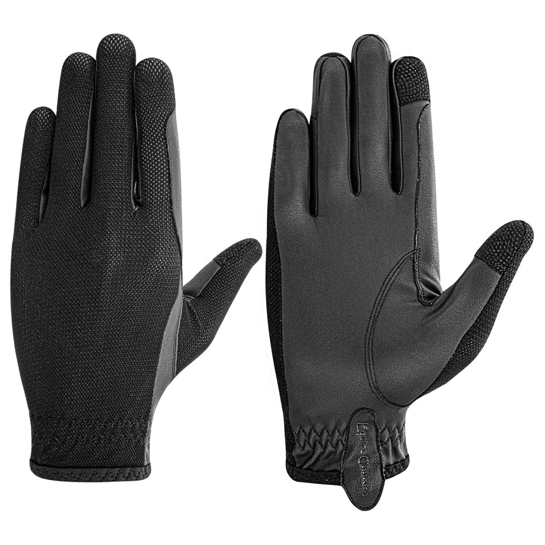 black riding glove