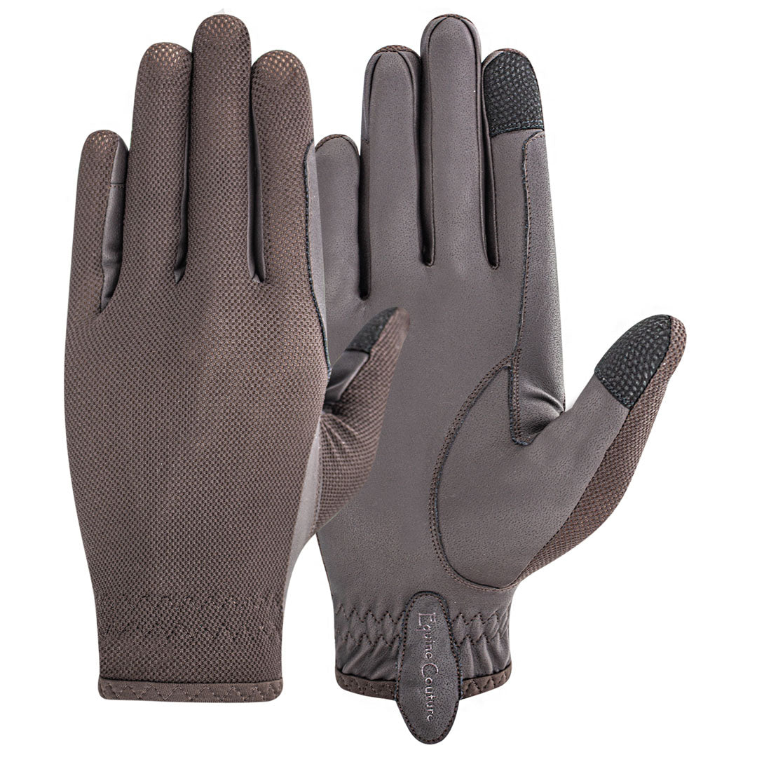 brown riding glove