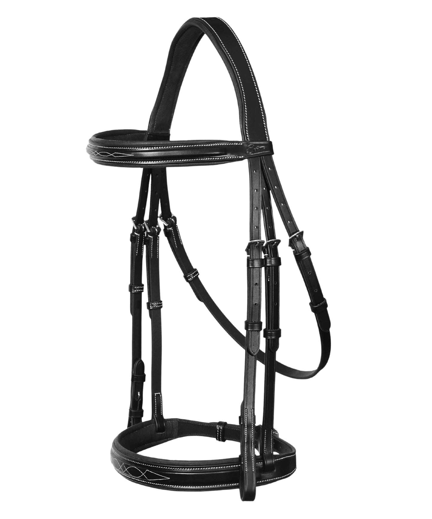 padded bridle with reins