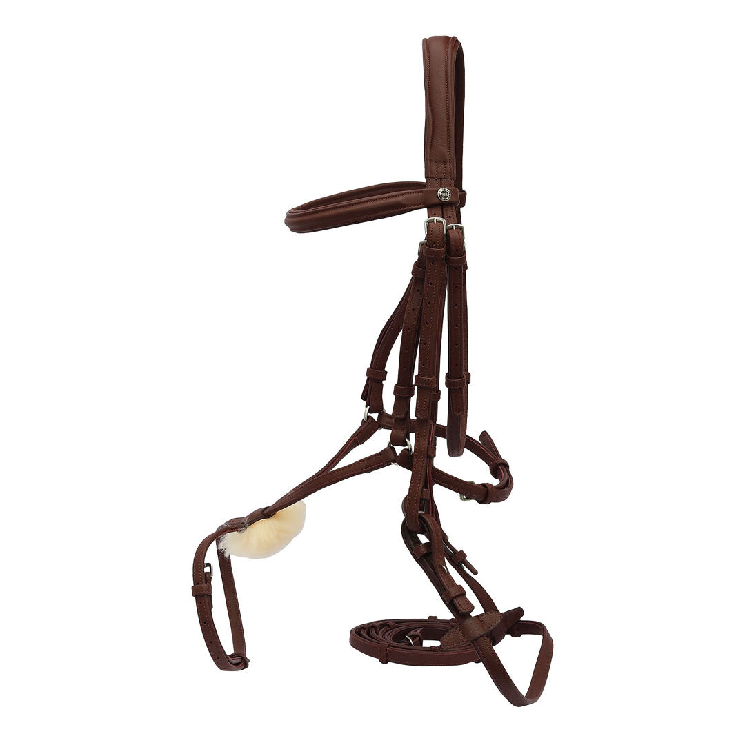raised figure 8 horse bridle