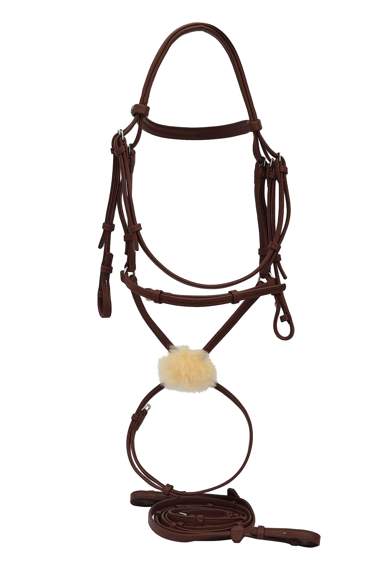 raised figure 8 horse bridle