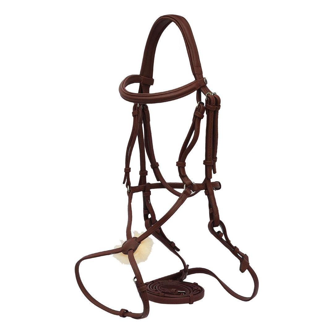 raised figure 8 horse bridle