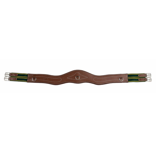 brown leather girth