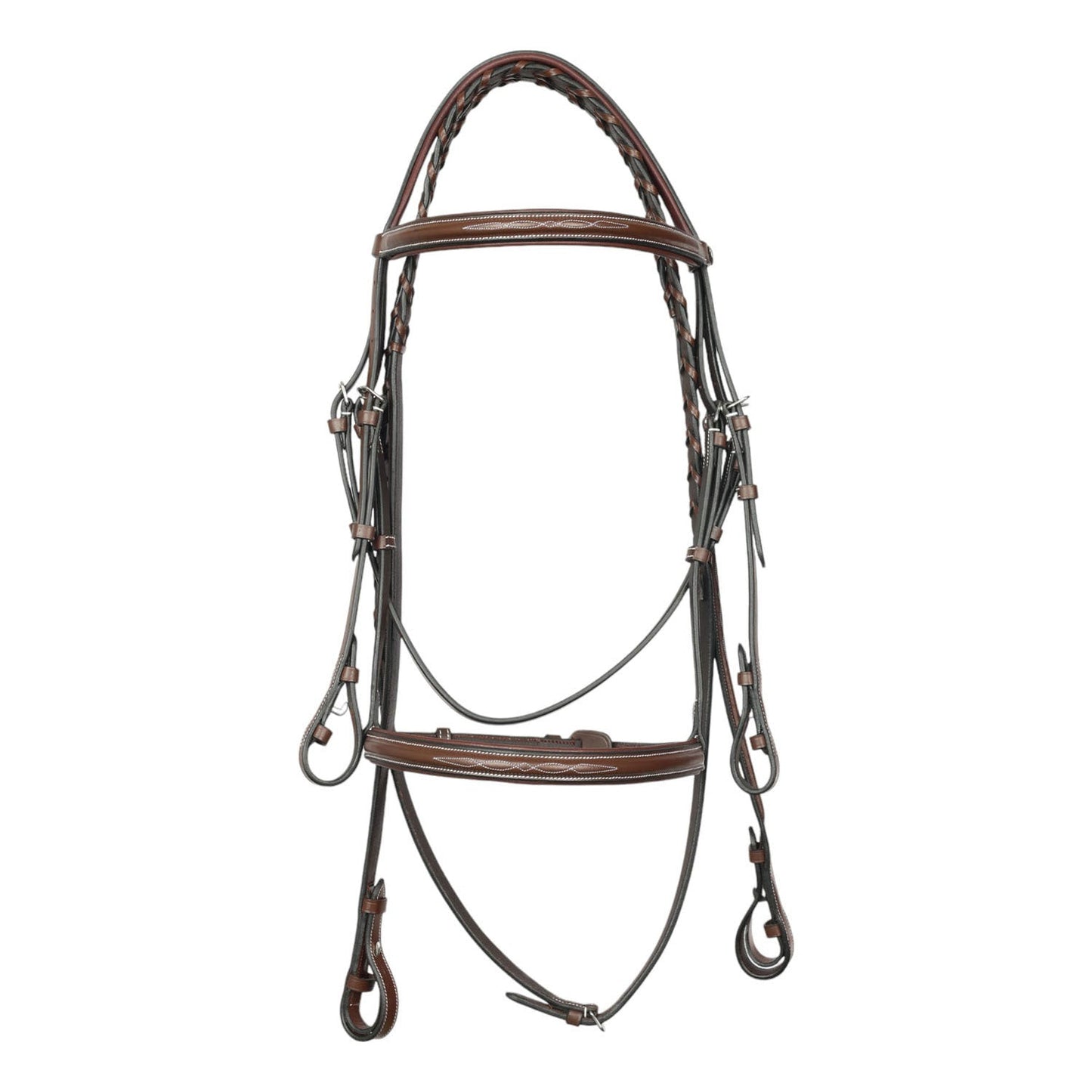 brown horse bridle