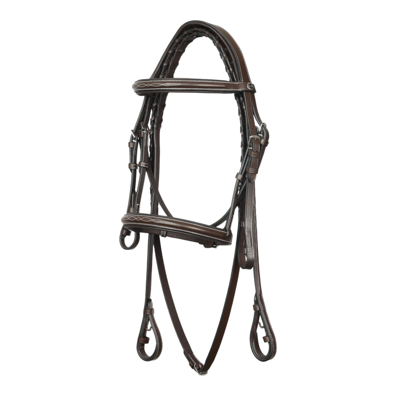 brown horse bridle