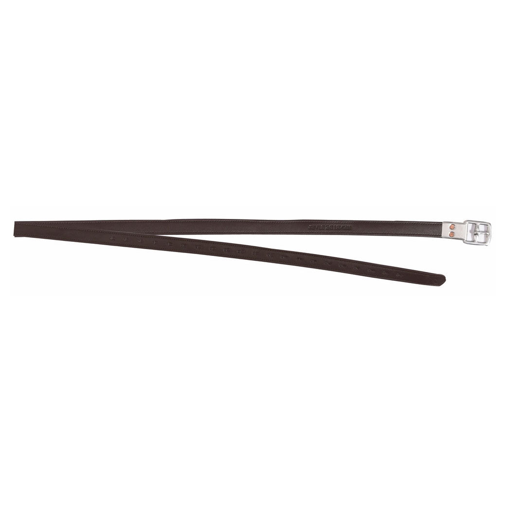 brown stirrup leathers