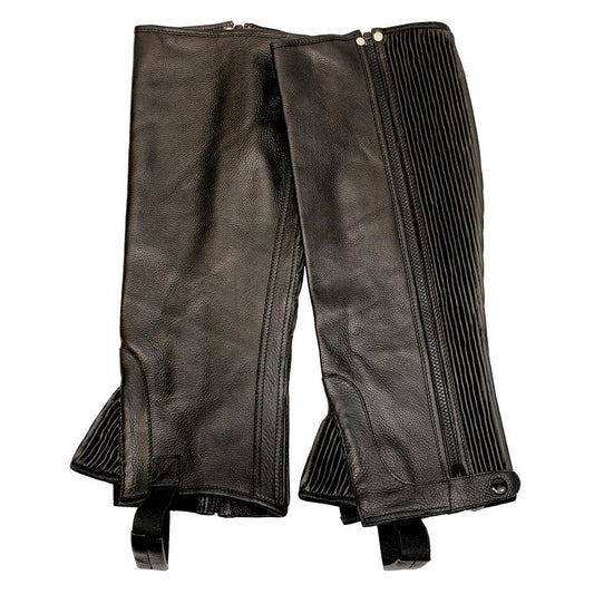 black half chaps