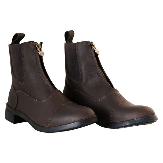 brown paddock boot